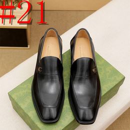 24style nouveaux Oxfords pour hommes semelle marron bout carré à lacets chaussures de créateur de mariage taille 38-46 livraison gratuite Zapatos Para Hombre