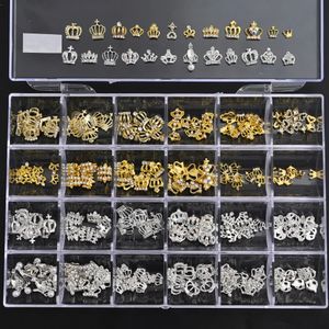 24STYLE510PC ALLIAGE 3D ALLIAGE REMING RIMESTON BIELRIE CHARMES CHEMPRE DIY 1BOX Metal Diamonds Luxury Nail Decorations 240426