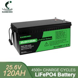 24V 120AH LIFEPO4 Batterij Power Batterijen voor 8s 29.2V RV Campers Golfkar Off-road Off-Grid Solar Wind