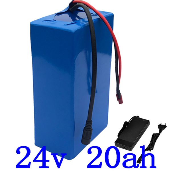 Batterie au Lithium 24 V 20AH batterie 24 V 20AH ebike batterie 24 V 250 W 350 W 500 W 700 W batterie de scooter utiliser 3.7 V 5000 MAH 26650 cellule avec chargeur