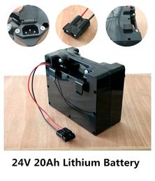 24V 20AH Lithium -ionbatterij voor elektrische rolstoel Elektrische gazon Golf Trolleys Power Chair Home Inverter