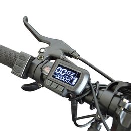 24V 36V 48V Elektrische fiets EN06 Display Smart LCD -scherminstrument Waterdichte Universal voor mountainbike ebike scooter