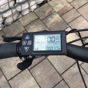 Affichage d'évitement LCD 24V / 36V / 48V avec bougie étanche pour le Panneau de commande du contrôleur BLDC BLDC 861 Pièce de cyclisme de vélo de vélo