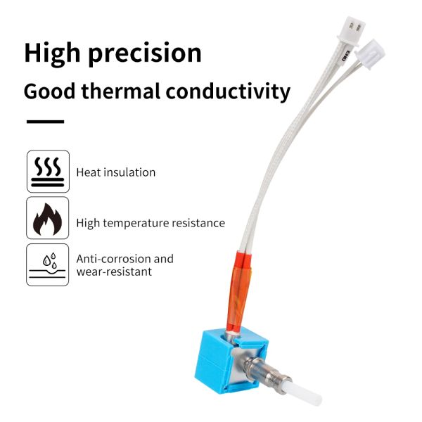 24V 40W KOBRA HOTEND J-Head Hot End Cartridge Calentador para Anycubic Kobra Hotend Impresión Piezas de impresora 3D Impresora 3D extrusor