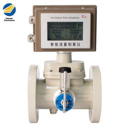 24VDC Power Gas Turbine Flowmeter Digitale Turbine Flowmeter voor LPG-gas