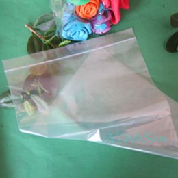 24x36cm aanpassen dikker ziplock transparante PE plastic zak-100pcs / lot hersluitbare rits heldere poly buidel, koffieboon verpakking zak