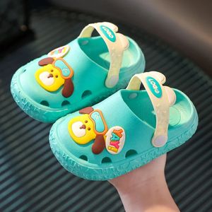 24 -jarige kinderen slippers Slippers jongens meisjes sandalen zomer binnen muilezels huizen tuinschoenen mooie baby sandalia's klompen voor kinderen 240426