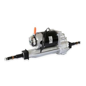 25:1 24v 1000W 4000RPM 6N.m Freno electromagnético Transaxle Brush Motor DC