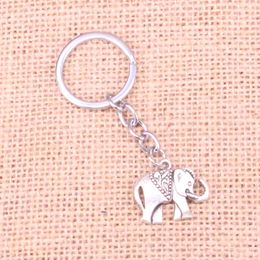 25*21 mm olifant sleutelhanger, nieuwe mode handgemaakte metalen sleutelhanger feest cadeau dropship sieraden