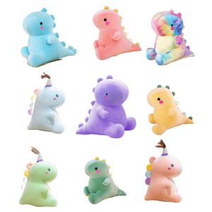 25/30 cm Super Soft Dinosaur Plush Doll Cartoon Gevulde dieren Dino Toy For Kids Baby Hug Doll Sleep Pillow Home Decor