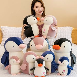 25/35/45CM Kawaii Huggable Weiche Pinguin Plüsch Spielzeug für Kinder Kuscheltiere Puppe Kinder Spielzeug Geburtstag geschenk