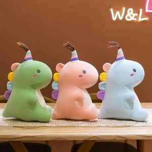 25/35cm caramelo dinosaurio juguetes de peluche suave colorido almohada de peluche cojín unicornio muñecas para niños regalos de cumpleaños