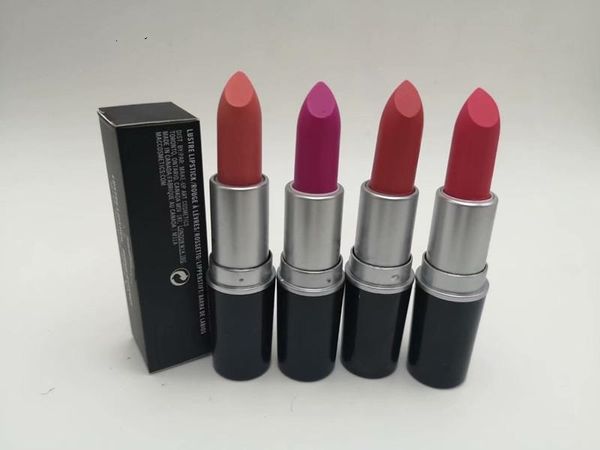 25 couleurs Nouveau Maquillage Matte Maquillage Lustre Retro Rouge à lèvres Frost Sexy 3G avec nom anglais