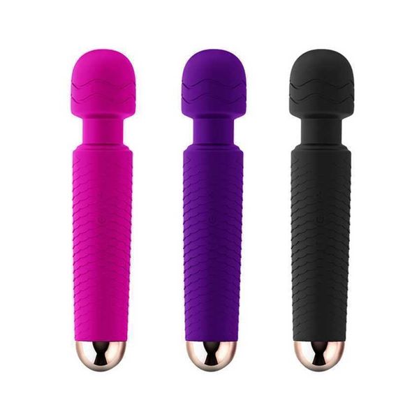 25 Fréquence Single-tête Dragon Scale vibratrice USB SILICONE FEMME SILICONE Stick Massage 231129