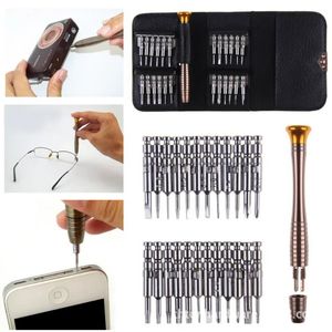 25 en 1 mini tournevis de précision Set magnétique Electronic Torx Tourne des outils de réparation pour ouverture pour iPhone Camera Watch PC