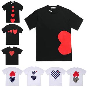 25 hommes t-shirt à manches courtes femmes T-shirt coeur rouge ensemble t-shirts d'été lettre impression Hip Hop Style apporter sac fourre-tout 0102