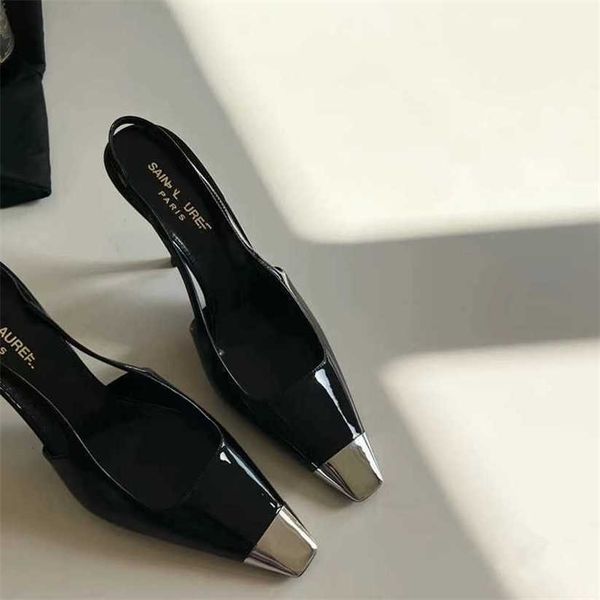 25% de réduction Sports Chaussures 2024 Shengjia Edition Sexy Point High Sandales Super Modified Le cuir fine Hauteur 9,0 cm 7,0cm