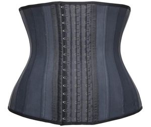 25 stalen botten latex taille trainer afslanke latex riem cincher corset shapers body shaper slankelen latex corset 90534073142