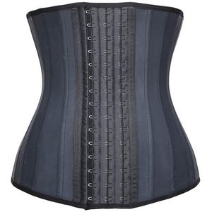25 Stalen botten Latex taille trainer Afslanken latex Riem cincher corset shapers body shaper afslanken latex corset 9053216z