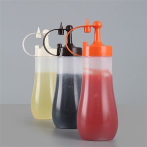 250/360/480/720 ml Compleate Squeeze fles Salad Dressing Ketchup Saus Fles Keuken Lekbestendig Oilcontainer Voedsel Dispenser