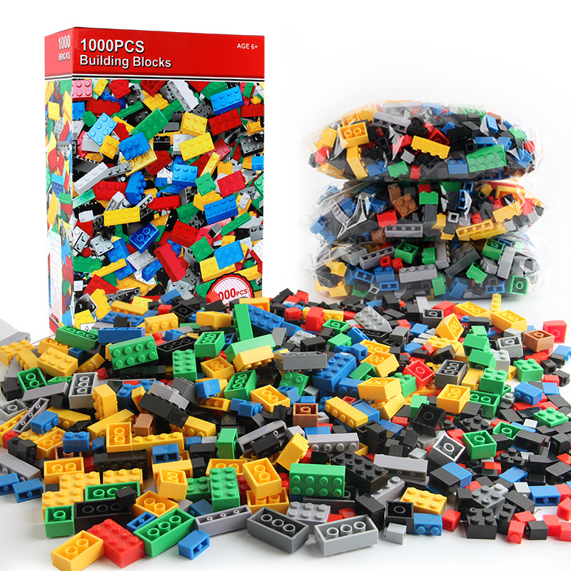 1000 PCS Bloklar Set DIY Model Yapı Blosu Kit Bulmacalar Tuğlalar Çocuklar İstihbarat Öğrenme Eğitim Oyuncakları Çocuklar İçin Hediyeler