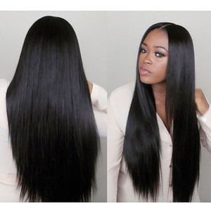 150% dichtheid HD-voorkant Menselijk Haar 360 Kant Frontale Pruik 8A Silky Straight Full Pruiken voor Black Women Diva1