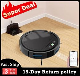 2500pa Robot Cleander Smart Remote Control Wireless Wireless AutoreCharge Sweeping Nettoying Alexa for Home Cleaner2212748