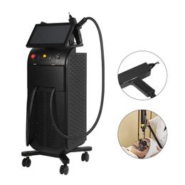 2500w 2 en 1 808nm Diode épilation indolore Q commuté Nd yag laser toutes les couleurs détatouage équipements de Salon de beauté