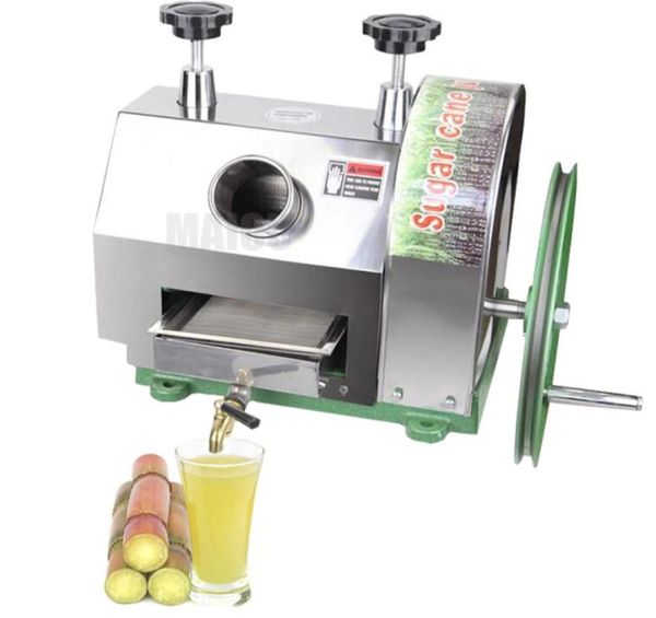 250a 50kgh Hand Canegane Juicer Juicer en acier inoxydable Manuel de la canne à sucre Extracteur de canne à sucre de sucre Machine 4946407