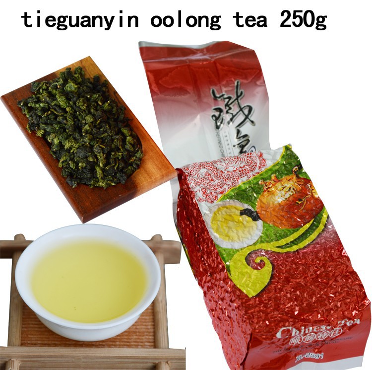 2022 Новый 250 г Верхний класс Китайский чай улун, Tieguanyin Чай Новые Органические Натуральные Здравоохранения Продукты Подарочная галстука Гуань Инь Чай
