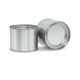 Boîtes de thé en aluminium de 250 ml, pot de pot, conteneurs cosmétiques, boîtes métalliques scellées portables, conteneur de bougie en fer blanc LL