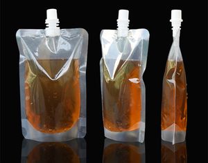 250 ml stand-up plastic drankje verpakkingszak tuit zak voor sapmelk koffie drankje vloeistof verpakking