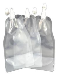 250 ml stand-up transparent en plastique de boisson d'emballage d'emballage Spout Spout Pouch pour boisson liquide Juice de jus de bricolage Café5422197