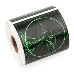 250PCS / Roll Target Papers Splatter Sticker Autocollant Self Adhesive Papers pour les flèches d'arc à l'arc.