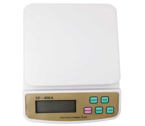 2510kg 1G01G Balance Digital Kitchen Scales compter peser l'échelle électronique Scale SF400A Bouton anglais 2109279250948