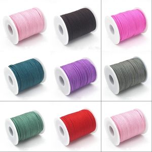 252 Colors 50 M Spools Paracord 550 Paracord Rope Type III 7 Stand Parachute Cord Outdoor Camping Survival Wind Rope Wholesale 620 X2