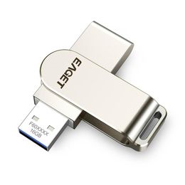256GB Pen Drive USB Flash Drive 128GB Elegante Pendrive Caja de metal Memory Stick Disco F60 F70 F80222L