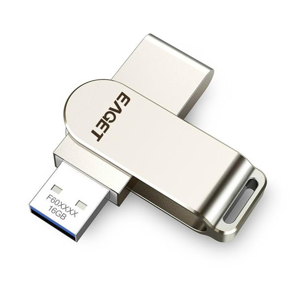 256GB Pen Drive USB Flash Drive 128GB Elegante Pendrive Caja de metal Memory Stick Disco F60 F70 F80315x