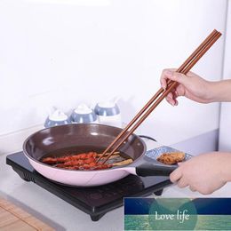25 cm / 32cm / 42cm lengte houten diepe frituur keukengereedschap verlengen hot pot koken noodle lange maat eetstokjes sticks 1 paar