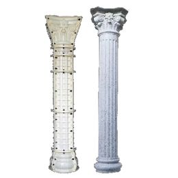 25 cm / 9,84 pulgadas Columna redonda Ceremonia de boda Decoración de fiesta Molde reutilizable Pedestal Asiento de flor Yeso Molde de hormigón 240309