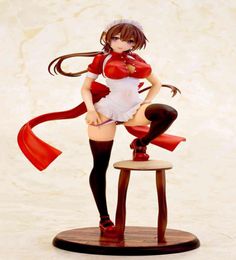 25cm Alphamax Skytube STP illustré Maid Anime Figure Sexy Girl Adult PVC Action Figure Toys Collection Modèle de poupée R03272384785