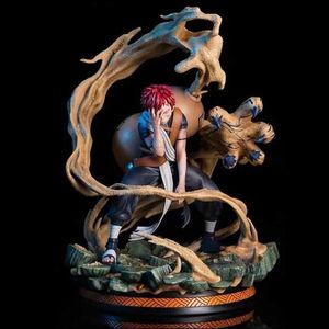 25 cm Anime Figurines Gaara Action Figure Décorations Pour La Maison Japon Anime Caractère Pvc Collection Modèle Jouets L230522