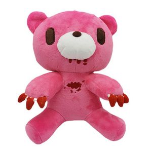 25CM personnage de dessin animé ours rose en peluche mignon doux animaux en peluche poupée 3 styles rose noir et panda enfants cadeau d'anniversaire décor de chambre ours en peluche