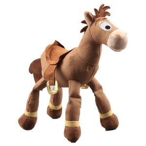 25 cm cartoonverhaal knapperig dieren bullseye schattig klein paardenmodel pop verjaardag meisje baby kinderen cadeau voor kinderen pluche speelgoed 220707