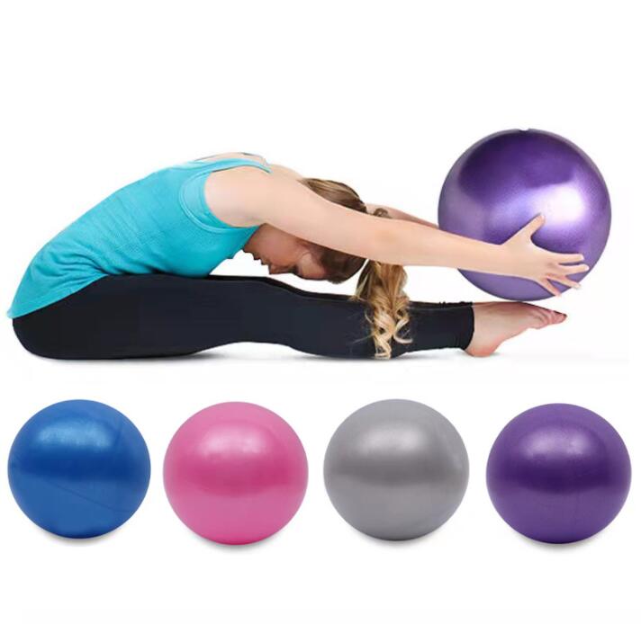 25 cm umweltfreundlicher Gleichgewicht Yoga Ball Fitnessstudio-Übungen Anti-Burst Fitness Pilates Training Ball Outdoor Body Sports Mini weiche Anti-Burst-Stabilitätsbälle