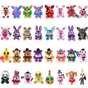 25cm FNAF jouet cinq nuits chez Freddy's peluche poupée emplacement ours Foxy Chica Bonnie peluche jouets en peluche enfants LJ200928