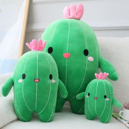 25 cm groene cactus pluche speelgoed leuke gevulde dieren zachte poppen woondecoratie verjaardag geschenken hoge kwaliteit