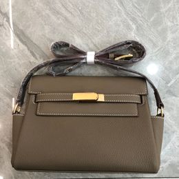 Sac de messager de 25 cm Sac à bandoulière en cuir réel