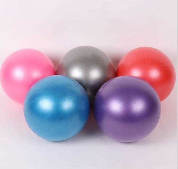 25 CM Mini Yoga Ball Ejercicio Gimnasia Fitness Pilates Balls Balance Ejercicio Gimnasio Fitness Indoor Training Pilates entrenamiento Globo para mujeres niñas