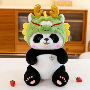 25cm panda dragon dragon peluche toys poupées anne